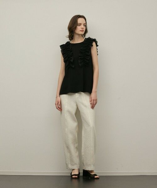 GRACE CONTINENTAL / グレースコンチネンタル その他トップス | フリル切替カットトップ | 詳細15