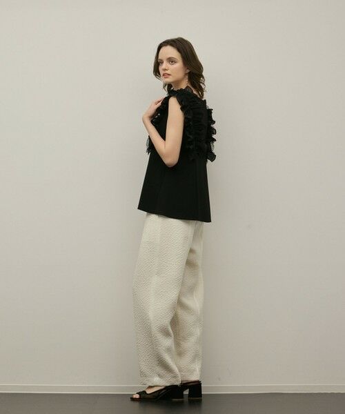GRACE CONTINENTAL / グレースコンチネンタル その他トップス | フリル切替カットトップ | 詳細18