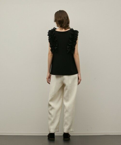 GRACE CONTINENTAL / グレースコンチネンタル その他トップス | フリル切替カットトップ | 詳細19