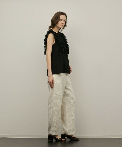 GRACE CONTINENTAL / グレースコンチネンタル その他トップス | フリル切替カットトップ | 詳細20