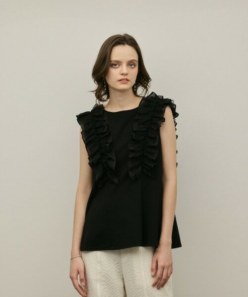 GRACE CONTINENTAL / グレースコンチネンタル その他トップス | フリル切替カットトップ | 詳細21