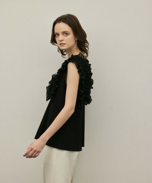 GRACE CONTINENTAL / グレースコンチネンタル その他トップス | フリル切替カットトップ | 詳細22