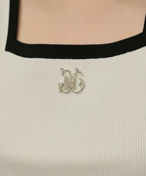 GRACE CONTINENTAL / グレースコンチネンタル その他トップス | バイカラーリブニットノースリーブ | 詳細10