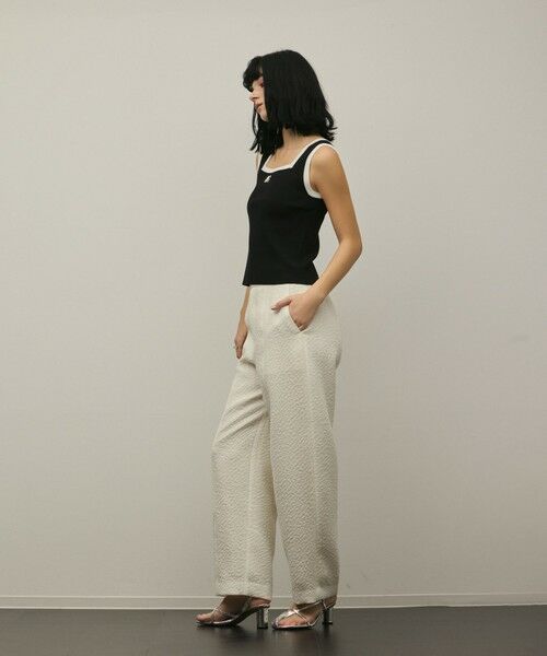 GRACE CONTINENTAL / グレースコンチネンタル その他トップス | バイカラーリブニットノースリーブ | 詳細23