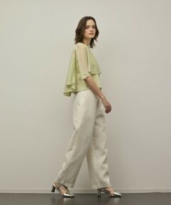 GRACE CONTINENTAL / グレースコンチネンタル カーディガン・ボレロ | シアーケープニットカーディガン