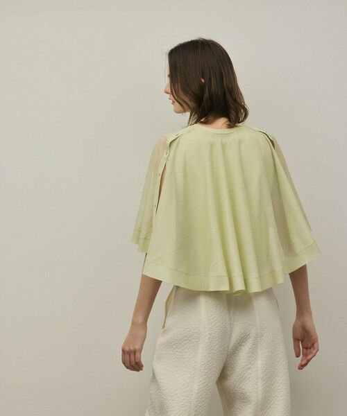 GRACE CONTINENTAL / グレースコンチネンタル カーディガン・ボレロ | シアーケープニットカーディガン | 詳細12