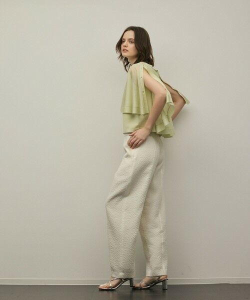 GRACE CONTINENTAL / グレースコンチネンタル カーディガン・ボレロ | シアーケープニットカーディガン | 詳細16