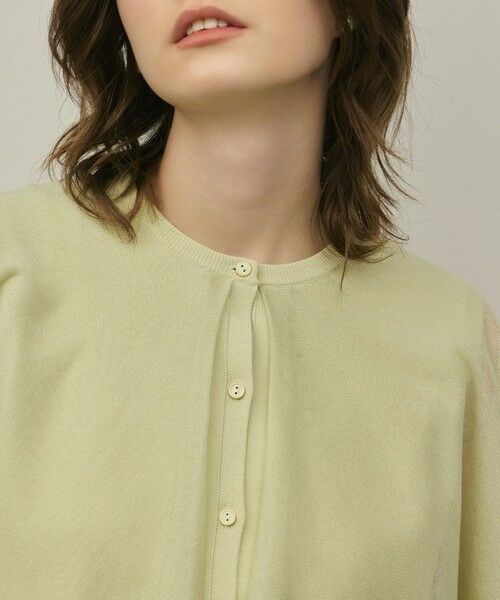 GRACE CONTINENTAL / グレースコンチネンタル カーディガン・ボレロ | シアーケープニットカーディガン | 詳細18