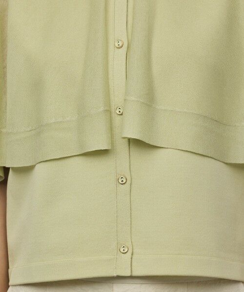 GRACE CONTINENTAL / グレースコンチネンタル カーディガン・ボレロ | シアーケープニットカーディガン | 詳細20