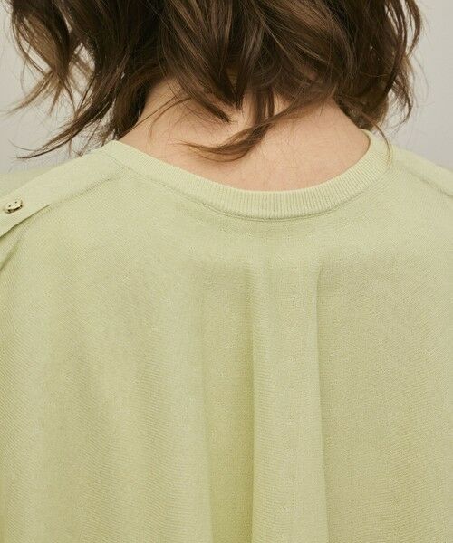 GRACE CONTINENTAL / グレースコンチネンタル カーディガン・ボレロ | シアーケープニットカーディガン | 詳細21