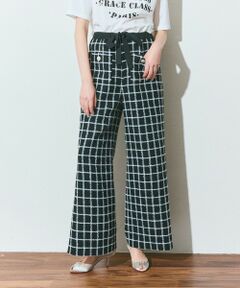 GRACE CONTINENTAL / グレースコンチネンタル その他パンツ | ツイードイージーパンツ