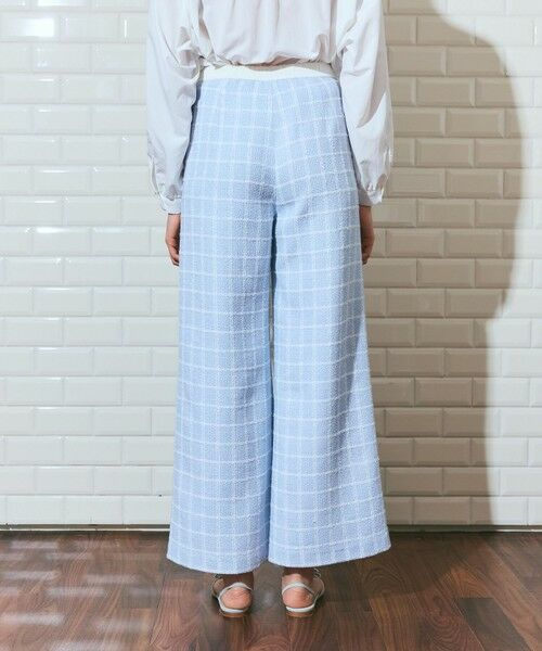 GRACE CONTINENTAL / グレースコンチネンタル その他パンツ | ツイードイージーパンツ | 詳細3