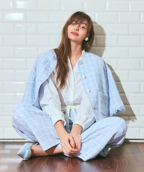 GRACE CONTINENTAL / グレースコンチネンタル その他パンツ | ツイードイージーパンツ | 詳細5