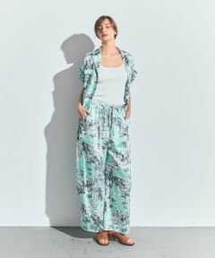 GRACE CONTINENTAL / グレースコンチネンタル その他パンツ | リゾートプリントイージーパンツ