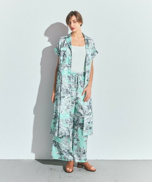 GRACE CONTINENTAL / グレースコンチネンタル その他パンツ | リゾートプリントイージーパンツ | 詳細11