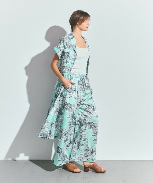 GRACE CONTINENTAL / グレースコンチネンタル その他パンツ | リゾートプリントイージーパンツ | 詳細12