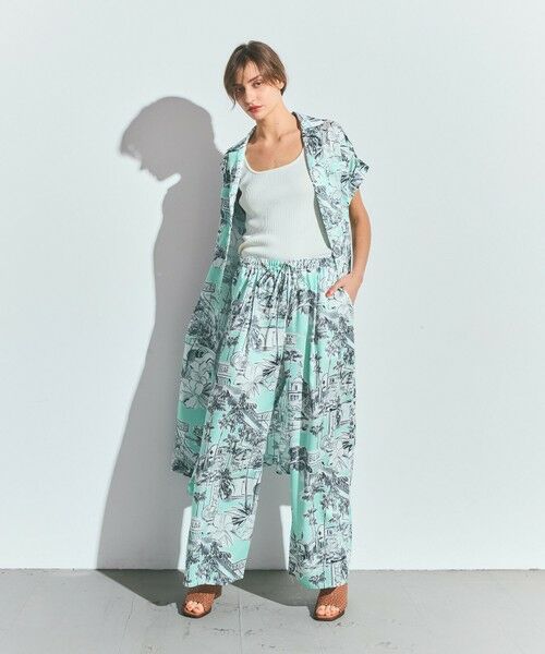 GRACE CONTINENTAL / グレースコンチネンタル その他パンツ | リゾートプリントイージーパンツ | 詳細13