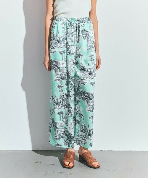 GRACE CONTINENTAL / グレースコンチネンタル その他パンツ | リゾートプリントイージーパンツ | 詳細7