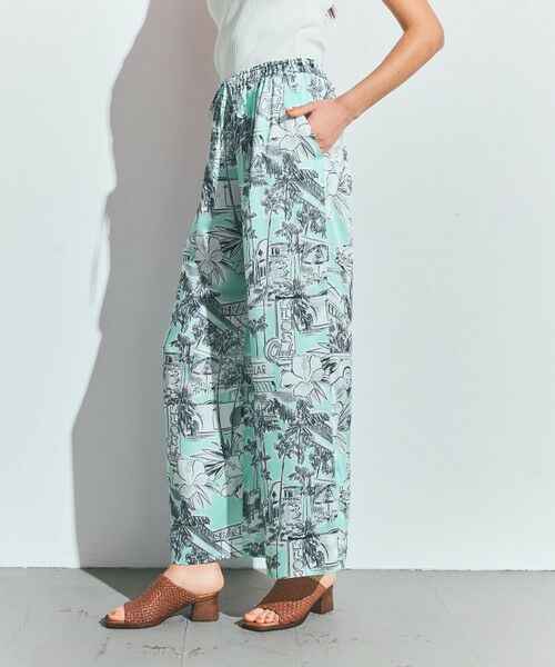 GRACE CONTINENTAL / グレースコンチネンタル その他パンツ | リゾートプリントイージーパンツ | 詳細8
