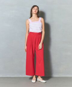 GRACE CONTINENTAL / グレースコンチネンタル その他パンツ | リネンタッチタックパンツ