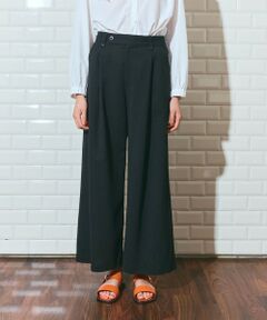 GRACE CONTINENTAL / グレースコンチネンタル その他パンツ | リネンタッチタックパンツ