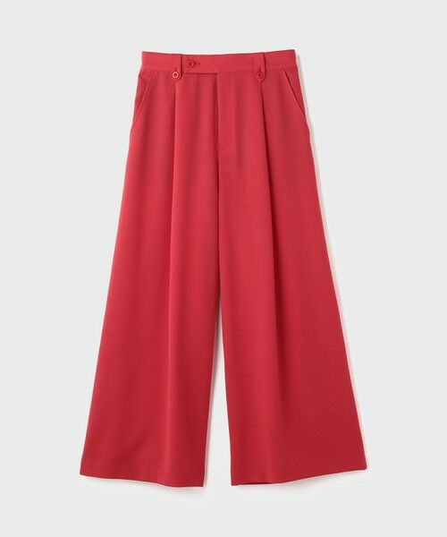 GRACE CONTINENTAL / グレースコンチネンタル その他パンツ | リネンタッチタックパンツ | 詳細18