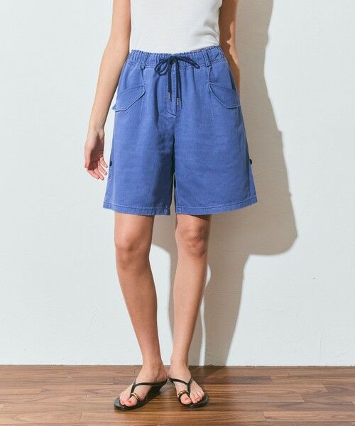 GRACE CONTINENTAL / グレースコンチネンタル その他パンツ | ヘリンボーンツイルハーフパンツ | 詳細2