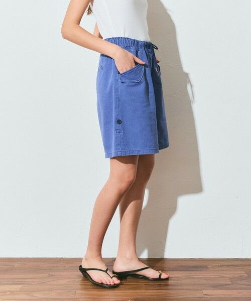 GRACE CONTINENTAL / グレースコンチネンタル その他パンツ | ヘリンボーンツイルハーフパンツ | 詳細3