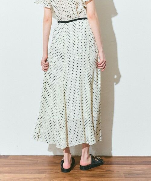 GRACE CONTINENTAL / グレースコンチネンタル ロング・マキシ丈スカート | ドットジャガードスカート | 詳細4