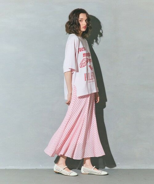 GRACE CONTINENTAL / グレースコンチネンタル ロング・マキシ丈スカート | ドットジャガードスカート | 詳細11