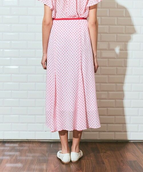GRACE CONTINENTAL / グレースコンチネンタル ロング・マキシ丈スカート | ドットジャガードスカート | 詳細9