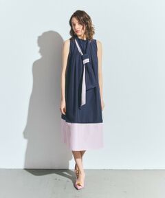 GRACE CONTINENTAL / グレースコンチネンタル ロング・マキシ丈ワンピース | ライトタッサーAラインドレス