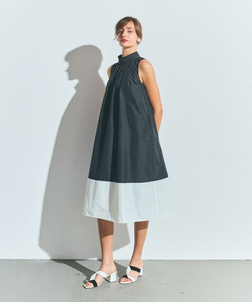 GRACE CONTINENTAL / グレースコンチネンタル ロング・マキシ丈ワンピース | ライトタッサーAラインドレス | 詳細8