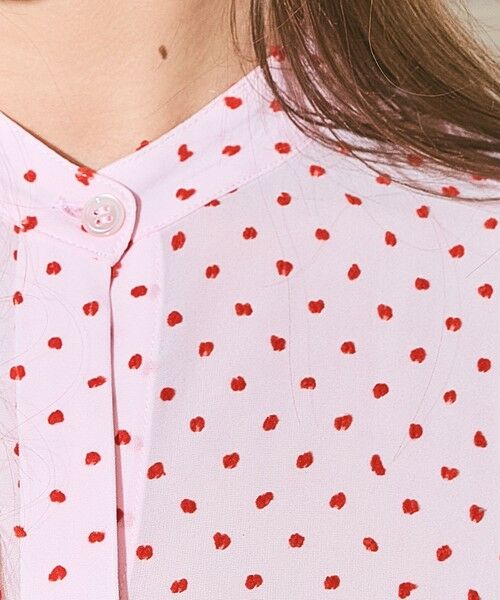 GRACE CONTINENTAL / グレースコンチネンタル シャツ・ブラウス | ドットジャガードボウタイブラウス | 詳細10