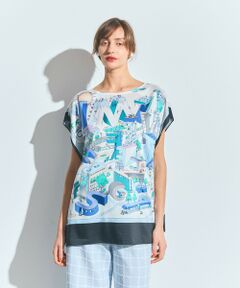 GRACE CONTINENTAL / グレースコンチネンタル その他トップス | スカーフポンチョトップ