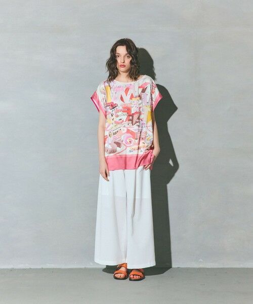 GRACE CONTINENTAL / グレースコンチネンタル その他トップス | スカーフポンチョトップ | 詳細1