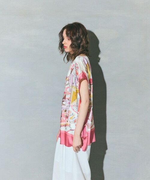 GRACE CONTINENTAL / グレースコンチネンタル その他トップス | スカーフポンチョトップ | 詳細3