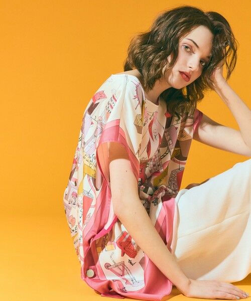 GRACE CONTINENTAL / グレースコンチネンタル その他トップス | スカーフポンチョトップ | 詳細6