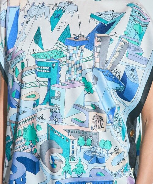 GRACE CONTINENTAL / グレースコンチネンタル その他トップス | スカーフポンチョトップ | 詳細13