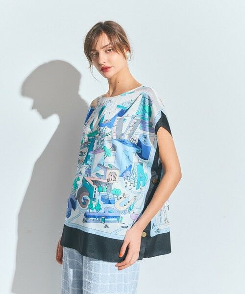 GRACE CONTINENTAL / グレースコンチネンタル その他トップス | スカーフポンチョトップ | 詳細9