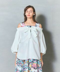 GRACE CONTINENTAL / グレースコンチネンタル その他トップス | ボリュームスリーブトップ