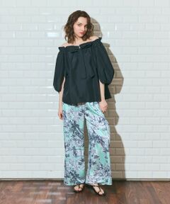 GRACE CONTINENTAL / グレースコンチネンタル その他トップス | ボリュームスリーブトップ