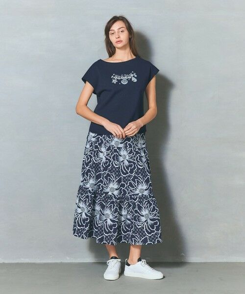 GRACE CONTINENTAL / グレースコンチネンタル カットソー | シェルモチーフフレンチT | 詳細4