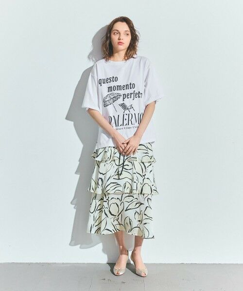 GRACE CONTINENTAL / グレースコンチネンタル カットソー | リゾートビーチTシャツ | 詳細1