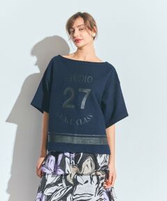 GRACE CONTINENTAL / グレースコンチネンタル カットソー | ナンバープリントループ裏毛トップ