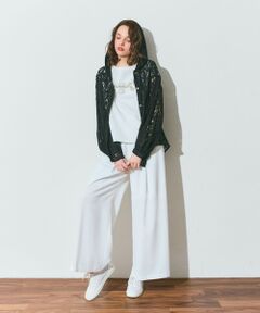 GRACE CONTINENTAL / グレースコンチネンタル その他トップス | コードレースフーディ