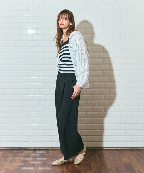 GRACE CONTINENTAL / グレースコンチネンタル その他トップス | コードレースフーディ | 詳細2