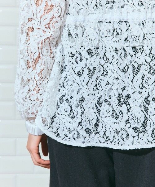 GRACE CONTINENTAL / グレースコンチネンタル その他トップス | コードレースフーディ | 詳細5