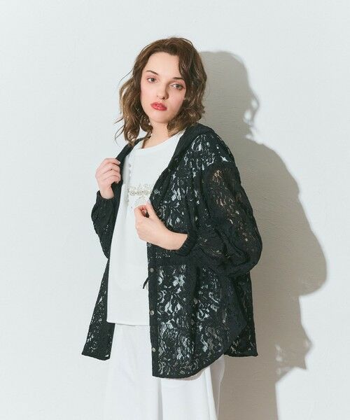 GRACE CONTINENTAL / グレースコンチネンタル その他トップス | コードレースフーディ | 詳細9