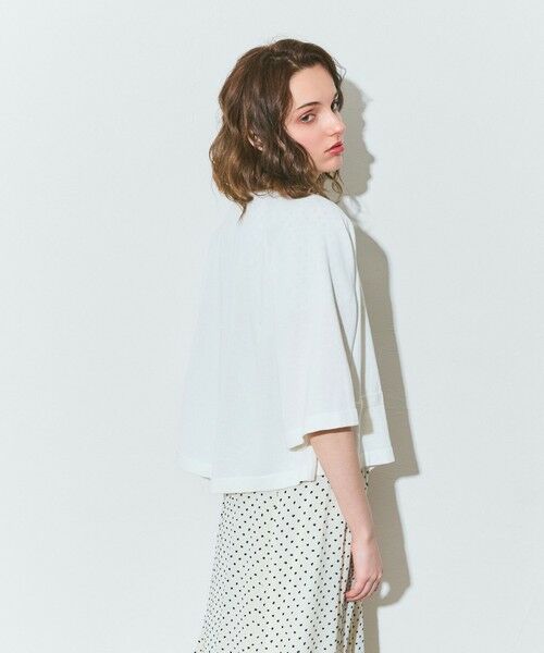 GRACE CONTINENTAL / グレースコンチネンタル カーディガン・ボレロ | ハイツイストコットンカーディガン | 詳細5